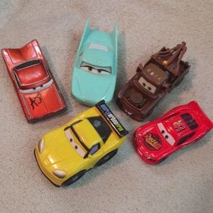 5 Set cars trucks Disney
